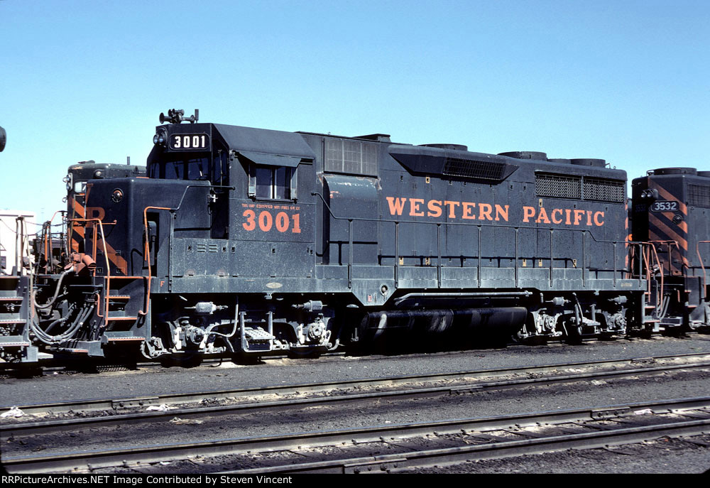 Western Pacific GP35 #3001